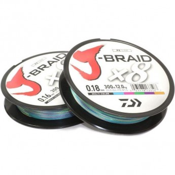 Шнур DAIWA J-Braid X8 0,35мм 300м multicolor