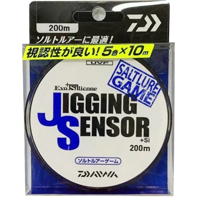 Шнур DAIWA UVF Jigginsensor+SI 200м 1,2 04634730G Шнур DAIWA UVF Jigginsensor+SI 200м 1,2 04634730G